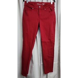Seven 7 Woman's size 12  Chili Pepper Tummyless Stretch Ankle Skinny Jeans